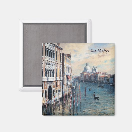 Het Opal Venetië Magneet (Voorkant / Achterkant)