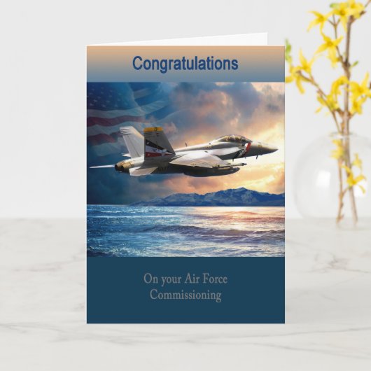 Het Opdragen van de Luchtmacht van afstuderen, F Kaart (Gele Bloem)