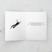 Het Opdragen van de Luchtmacht Wenskaart Kaart (Binnen)