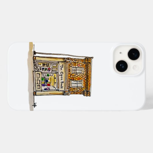 Het open boek Case-Mate iPhone case (Achterkant (horizontaal))