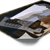 Het open venster Juan Gris Fine Art Poster (Hoek)