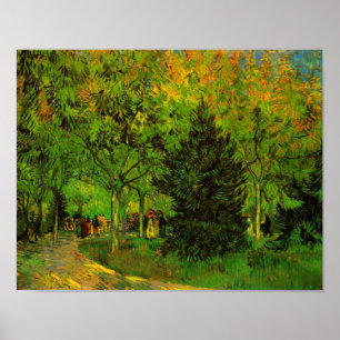 Het Openbare Garden Arles Van Gogh Fine Art. van Poster