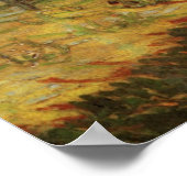 Het openbare park in Arles door Vincent van Gogh Poster (Hoek)