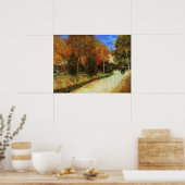 Het openbare park in Arles door Vincent van Gogh Poster (Keuken)