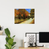 Het openbare park in Arles door Vincent van Gogh Poster (Thuiskantoor)