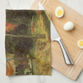 Het openbare park in Arles door Vincent van Gogh Theedoek (Quarter Fold)