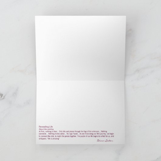 Het openbaren van de Kaart van het Leven (Binnen)