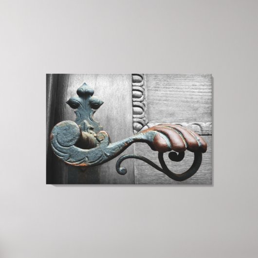 het openen van de poort canvas afdruk (Voorkant)