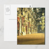 Het Opera House, de foyer, Parijs, Frankrijk klass Briefkaart (Voorkant / Achterkant)