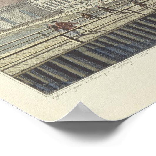 Het Opera House in Berlijn Poster (Hoek)