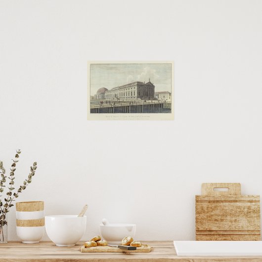 Het Opera House in Berlijn Poster (Keuken)