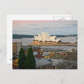 Het Opera House in Sydney - Australië - Briefkaart (Voorkant / Achterkant)