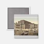 Het Opera House, Wenen, Oostenrijk-Hongarije magni Magneet (Voorkant / Achterkant)