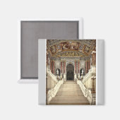 Het Operahuis, interieur, Wenen, Oostenrijk-Hongar Magneet (Voorkant / Achterkant)