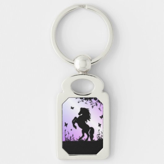 Het opfokken van Black Stallion Sleutelhanger (Voorkant)