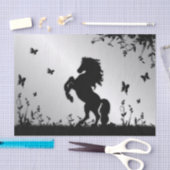 Het opfokken van Black Stallion Tissuepapier (Craft)
