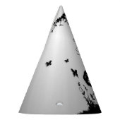 Het opfokken van Zwarte Stallion / Horse op Zilver Feesthoedjes