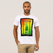 Het opgehangen Man - Mannen T-shirt (Voorkant volledig)