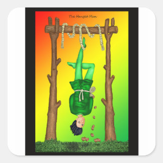 Het opgehangen Man - Sticker