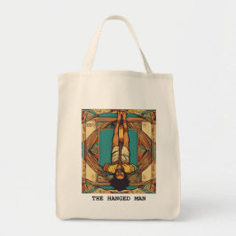 HET OPGEHANGEN MAN - TAROT KAART TOTE BAG