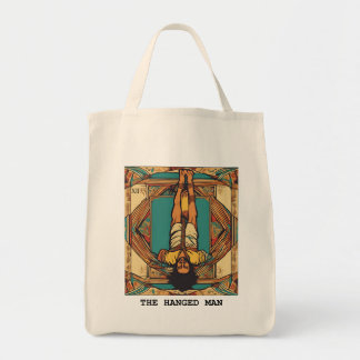 HET OPGEHANGEN MAN - TAROT KAART TOTE BAG