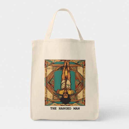 HET OPGEHANGEN MAN - TAROT KAART TOTE BAG (Voorkant)