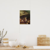 Het opheffen van de belegering van het Ile de Re Poster (Keuken)