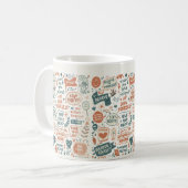 Het opheffen van Doodle Wall Decor: Art Prints to Koffiemok (Voorkant links)