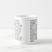 Het opheffen van Fitness Workout Gym Motivatie Koffiemok (Center)