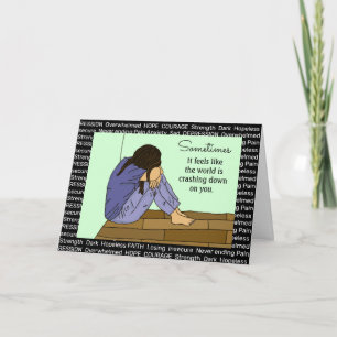 Het opheffen van iemands geesten, Depressie, Sadhe Kaart