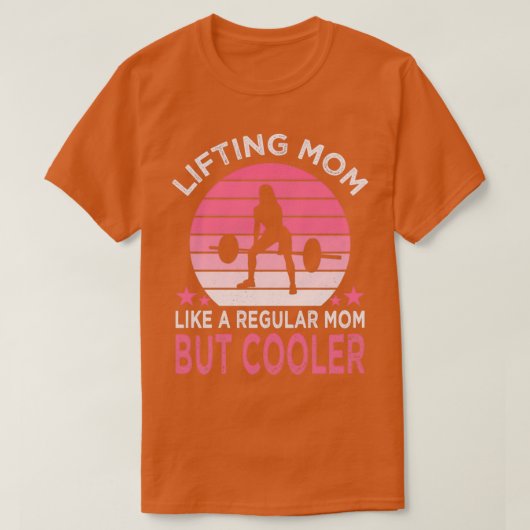 Het opheffen van mam Best Mam Moederdag Gift Lifti T-shirt (Design voorkant)
