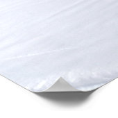 Het ophouden door Bossen op een Sneeuwige Avond Poster (Hoek)