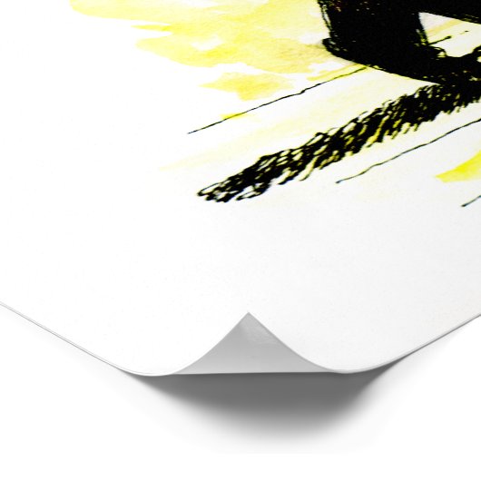 Het ophouden van de lamppost poster (Hoek)