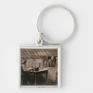 Het opiumverkeer sleutelhanger