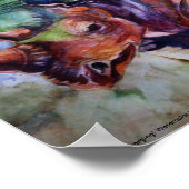 Het opladen van Rhino-Keep Charging. Poster (Hoek)