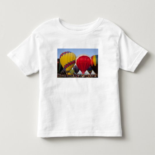 Het oplaten van hete luchtballonnen kinder shirts (Voorkant)