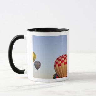 Het oplaten van hete luchtballonnen mok