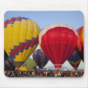 Het oplaten van hete luchtballonnen muismat