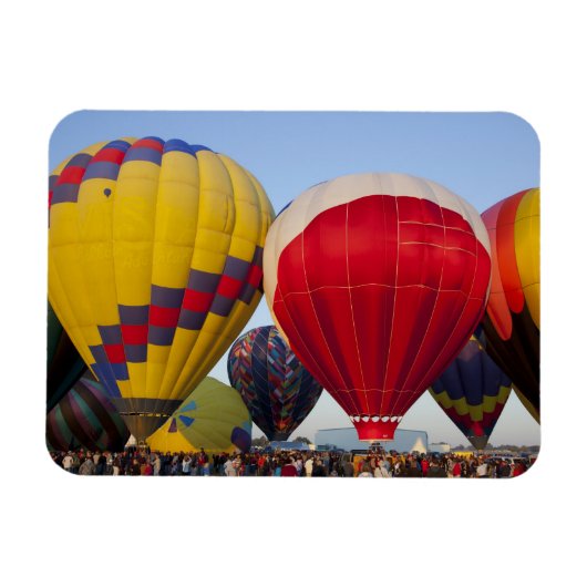 Het oplaten van heteluchtballonnen magneet (Horizontaal)