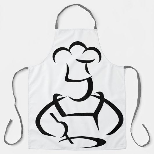 het opmaken schort (Voorkant)