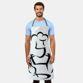 het opmaken schort (Gedragen)