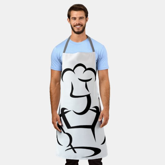 het opmaken schort (Gedragen)