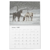Het opmerkelijke Paard met het Kalender van de Cit (Jan 2027)