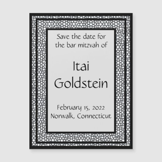 Het opnieuw gevormde Kader sparen de Magnet van de (Voorkant)