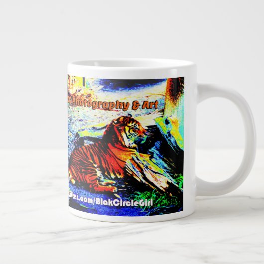 Het opnieuw instellen van Tiger Bright Special Edi Grote Koffiekop (Rechts)