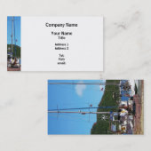 Het opnieuw plaatsen bij het Dok Visitekaartje (Voorkant / Achterkant)