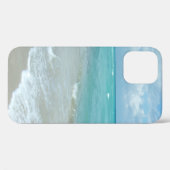 Het opnieuw plaatsen van de Blauwe Beach Ocean Lan Case-Mate iPhone Case (Achterkant (horizontaal))