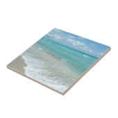 Het opnieuw plaatsen van de Blauwe Beach Ocean Lan Tegeltje (Zijkant)