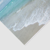 Het opnieuw plaatsen van de Blauwe Beach Ocean Lan Tissuepapier (Detail)