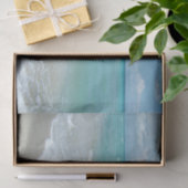 Het opnieuw plaatsen van de Blauwe Beach Ocean Lan Tissuepapier (Geschenk)